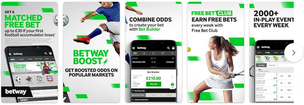 Betway app Google Play