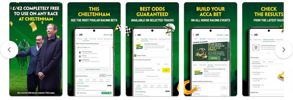 Paddy Power mobile app Google Play