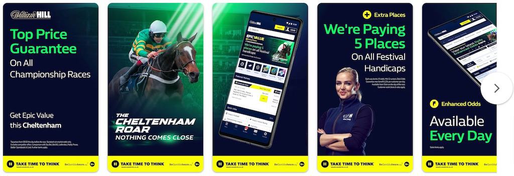 William Hill mobile app Google Play