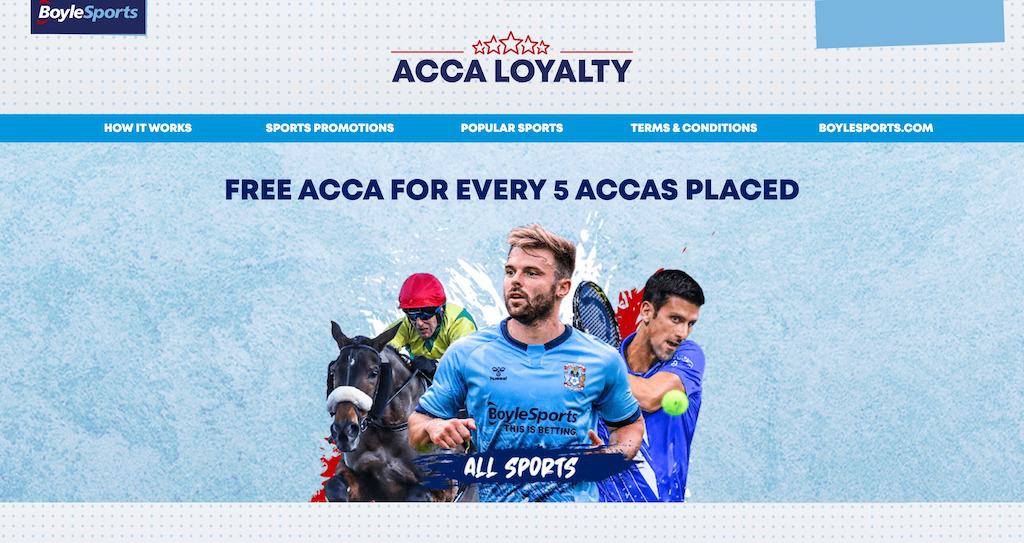 BoyleSports Acca Loyalty Promo