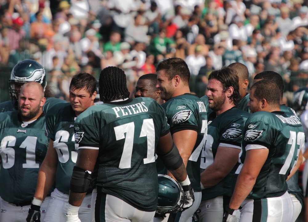 Members of the Philadelphia Eagles