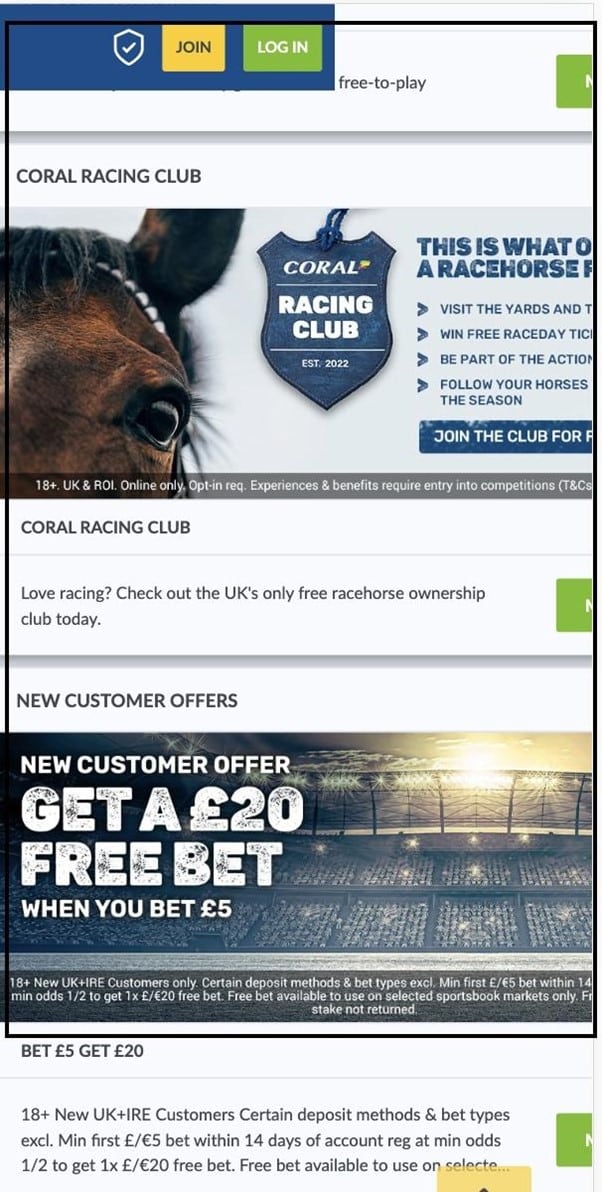 Coral Cheltenham offers