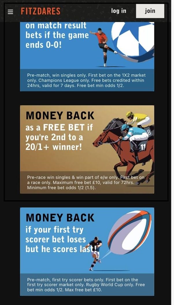 Fitzdares Cheltenham offers