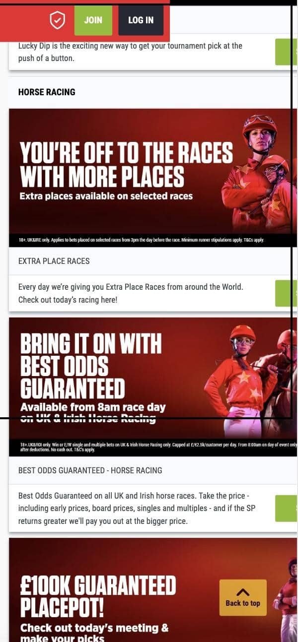 Ladbrokes Cheltenham offers