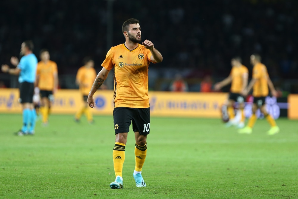 Torino - Italy. 22th August 2019. Uefa Europa League playoff first leg. Patrick Cutrone of Wolverhampton Wanderers Fc.